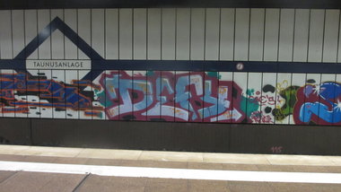 Graffiti Bombing - Photo by Manfredkarlheinz