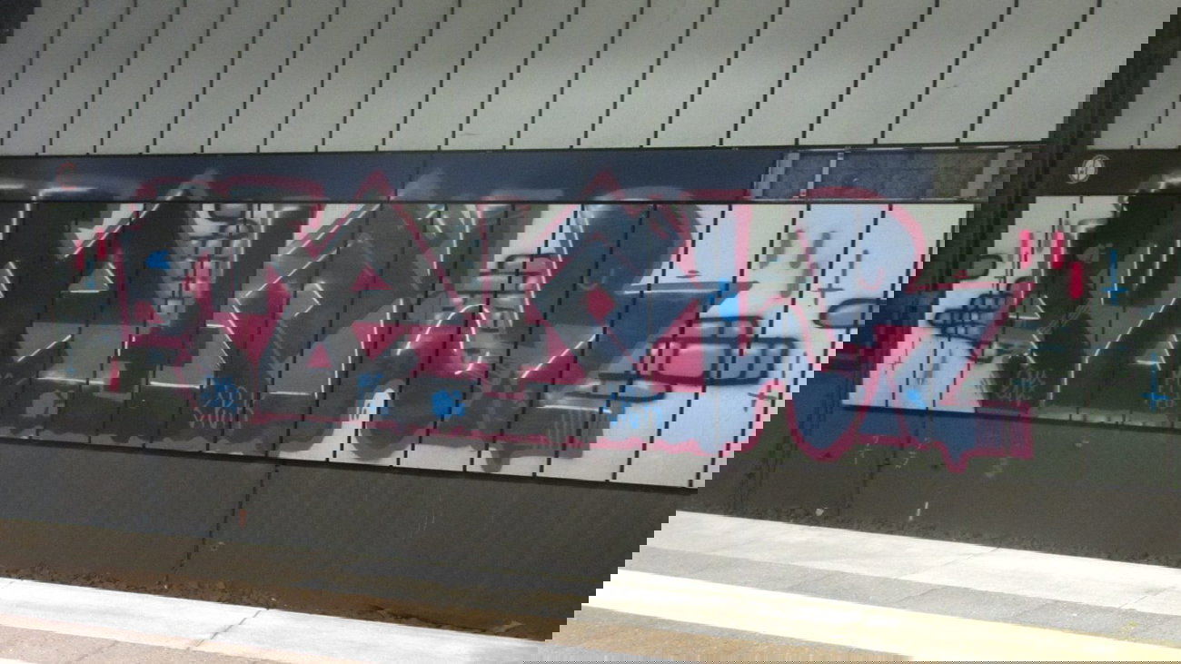 Graffiti Bombing - Photo by Manfredkarlheinz