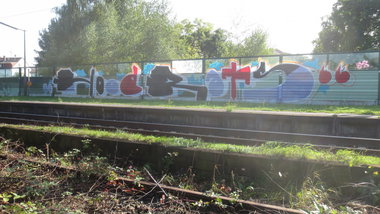 Graffiti Bombing - Photo by Manfredkarlheinz