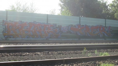 Graffiti Bombing - Photo by Manfredkarlheinz