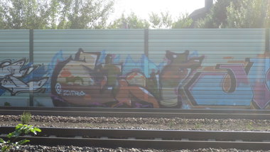 Graffiti Bombing - Photo by Manfredkarlheinz