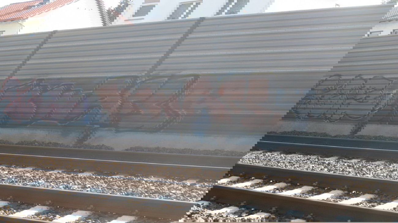 Graffiti Bombing - Photo by Manfredkarlheinz