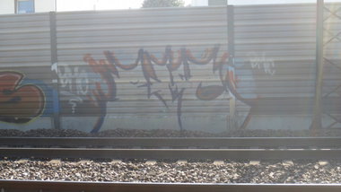 Graffiti Bombing - Photo by Manfredkarlheinz