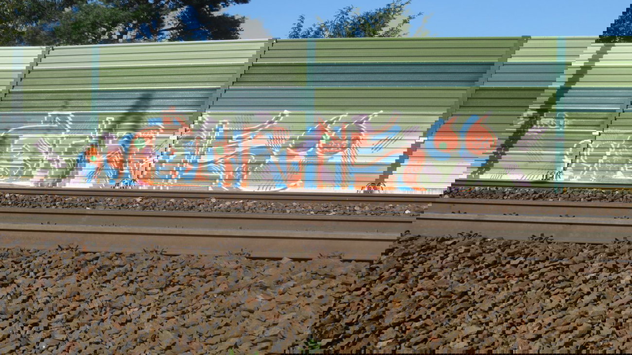 Graffiti Bombing - Photo by Manfredkarlheinz