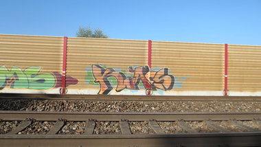 Graffiti Bombing - Photo by Manfredkarlheinz