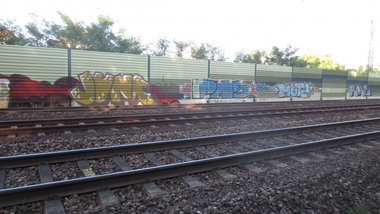 Graffiti Bombing - Photo by Manfredkarlheinz