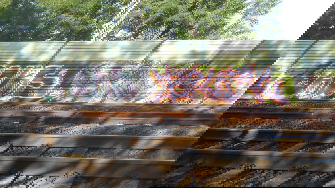 Graffiti Bombing - Photo by Manfredkarlheinz