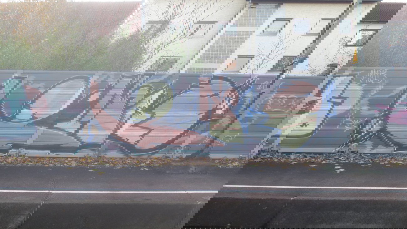 Graffiti Bombing - Photo by Manfredkarlheinz