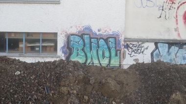 Graffiti Bombing - Photo by Manfredkarlheinz