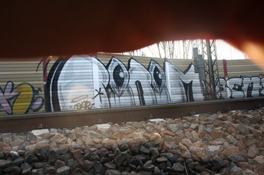 Graffiti Bombing - Photo by Manfredkarlheinz