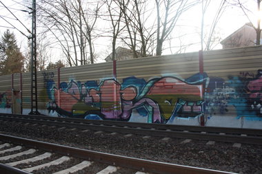 Graffiti Bombing - Photo by Manfredkarlheinz