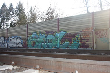 Graffiti Wall - Photo by Manfredkarlheinz