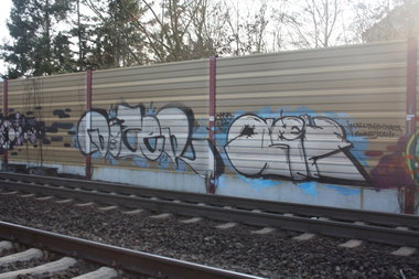 Graffiti Bombing - Photo by Manfredkarlheinz