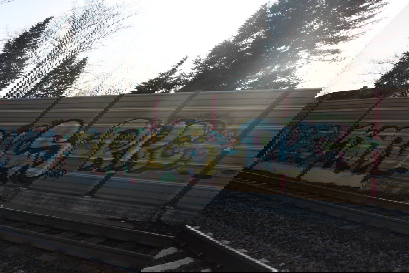 Graffiti Bombing - Photo by Manfredkarlheinz