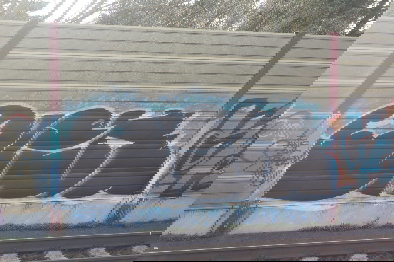 Graffiti Bombing - Photo by Manfredkarlheinz