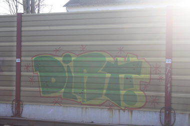 Graffiti Bombing - Photo by Manfredkarlheinz