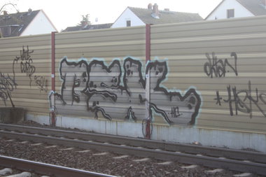 Graffiti Bombing - Photo by Manfredkarlheinz