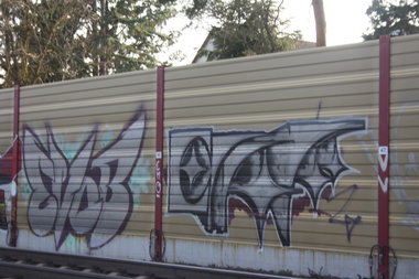 Graffiti Bombing - Photo by Manfredkarlheinz