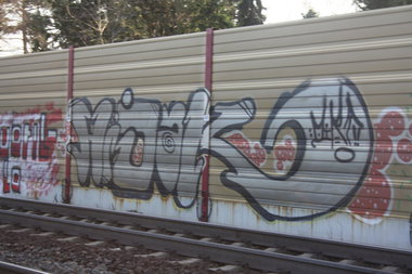 Graffiti Bombing - Photo by Manfredkarlheinz