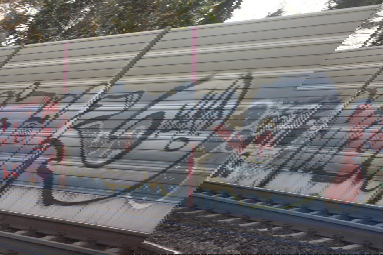 Graffiti Bombing - Photo by Manfredkarlheinz