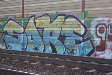 Graffiti Bombing - Photo by Manfredkarlheinz