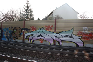 Graffiti Bombing - Photo by Manfredkarlheinz