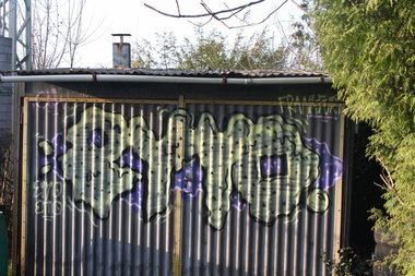 Graffiti Bombing - Photo by Manfredkarlheinz