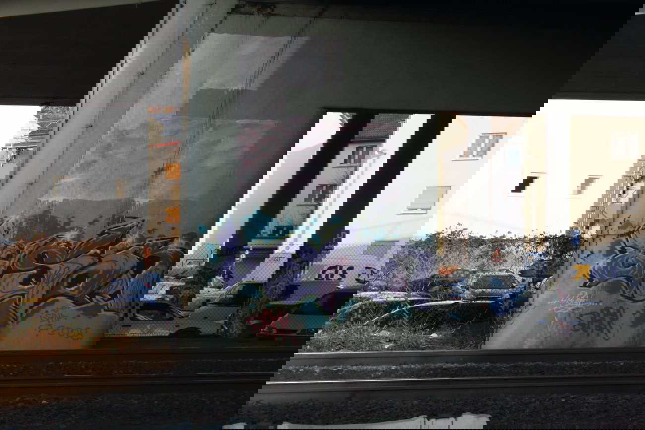 Graffiti Bombing - Photo by Manfredkarlheinz