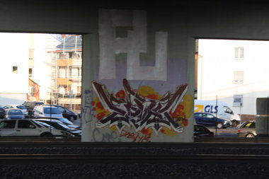 Graffiti Bombing - Photo by Manfredkarlheinz