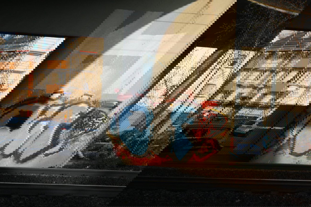 Graffiti Bombing - Photo by Manfredkarlheinz