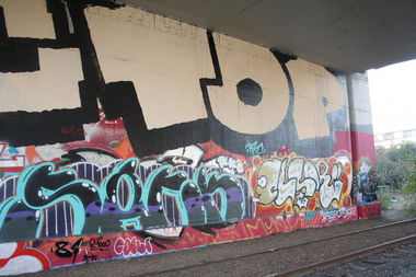 Graffiti Wall - Photo by Manfredkarlheinz