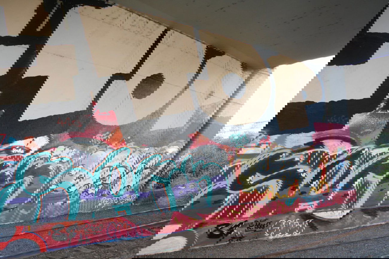 Graffiti Wall - Photo by Manfredkarlheinz