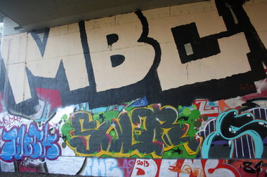 Graffiti Bombing - Photo by Manfredkarlheinz