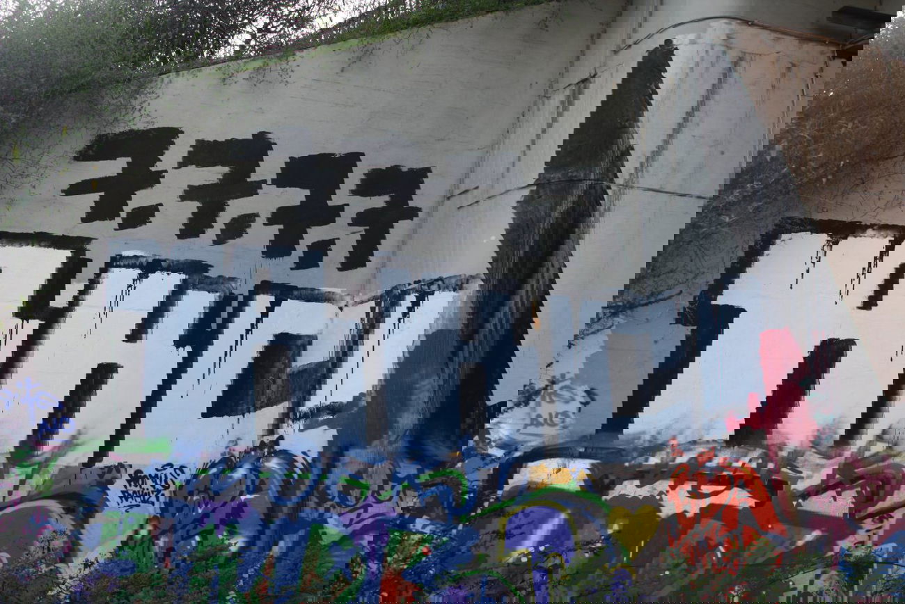 Graffiti Bombing - Photo by Manfredkarlheinz