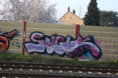 Graffiti Bombing - Photo by Manfredkarlheinz