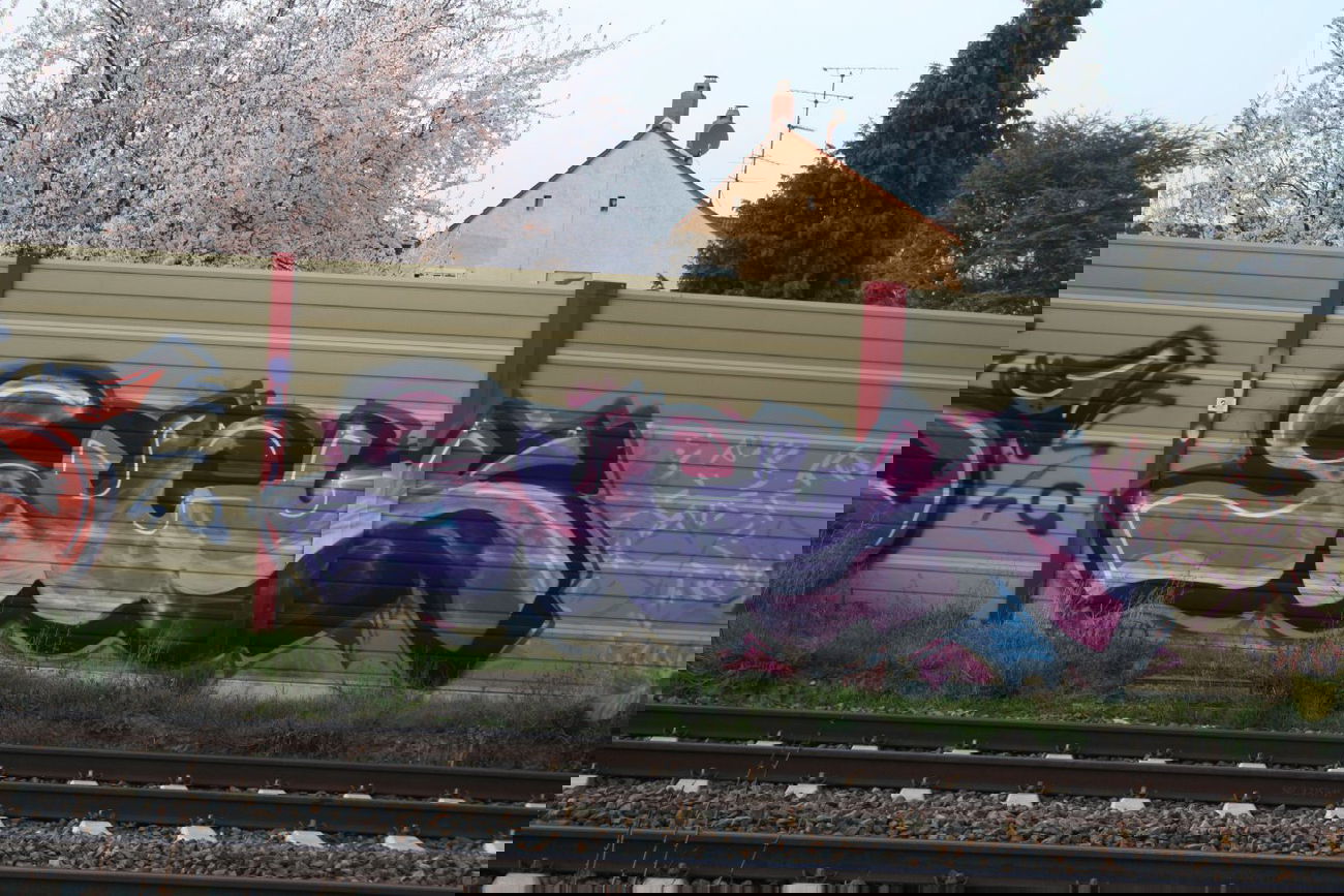 Graffiti Bombing - Photo by Manfredkarlheinz