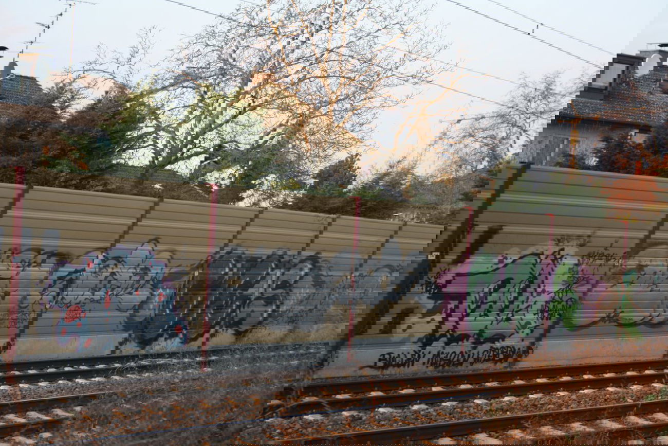 Graffiti Bombing - Photo by Manfredkarlheinz