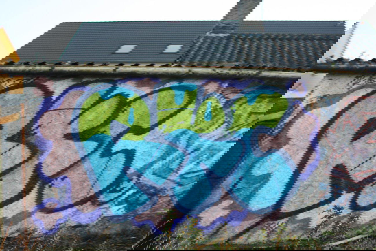 Graffiti Bombing - Photo by Manfredkarlheinz