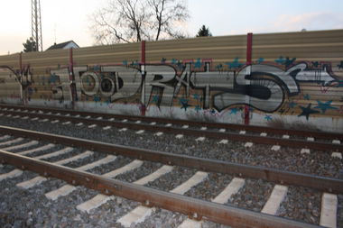 Graffiti Bombing - Photo by Manfredkarlheinz