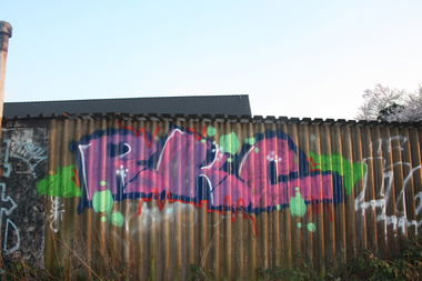 Graffiti Bombing - Photo by Manfredkarlheinz