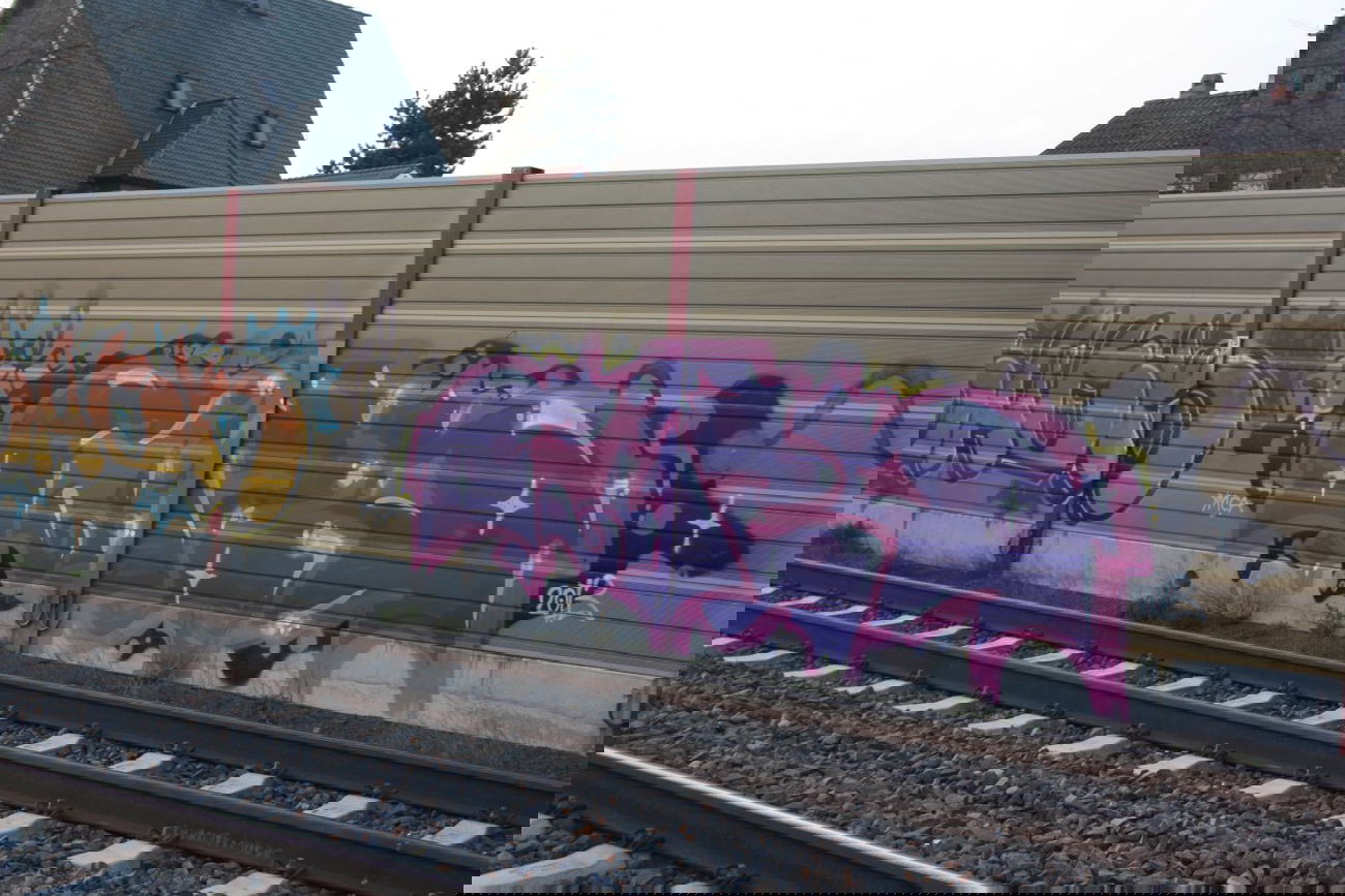 Graffiti Bombing - Photo by Manfredkarlheinz