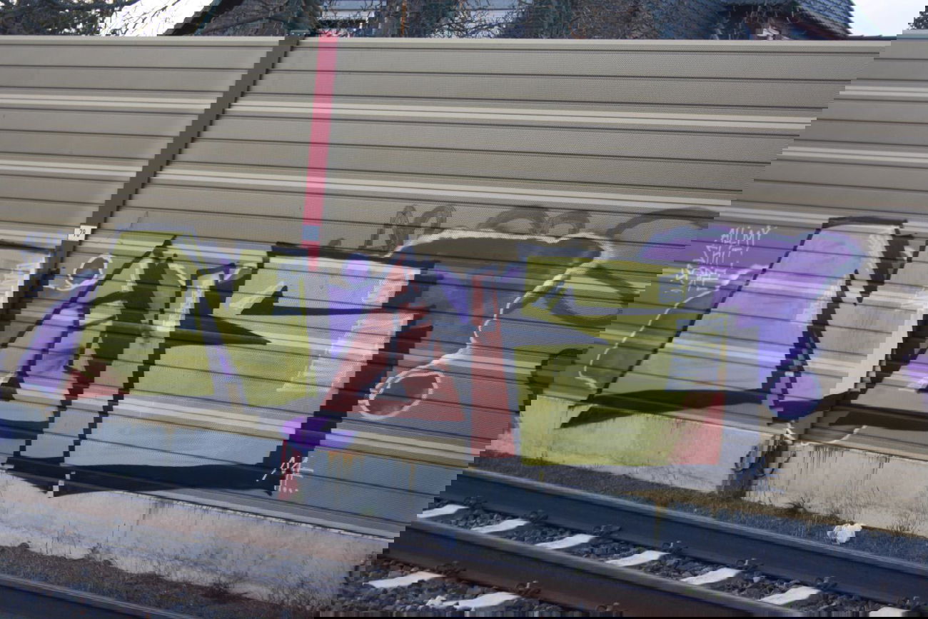 Graffiti Bombing - Photo by Manfredkarlheinz