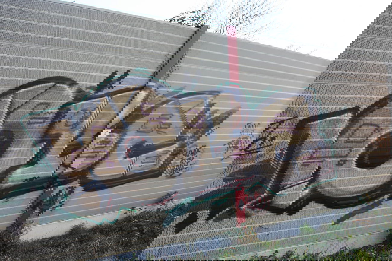 Graffiti Bombing - Photo by Manfredkarlheinz