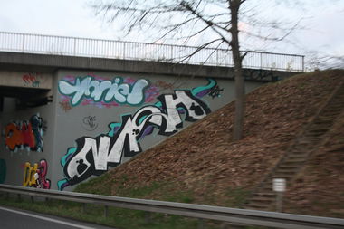 Graffiti Bombing - Photo by Manfredkarlheinz