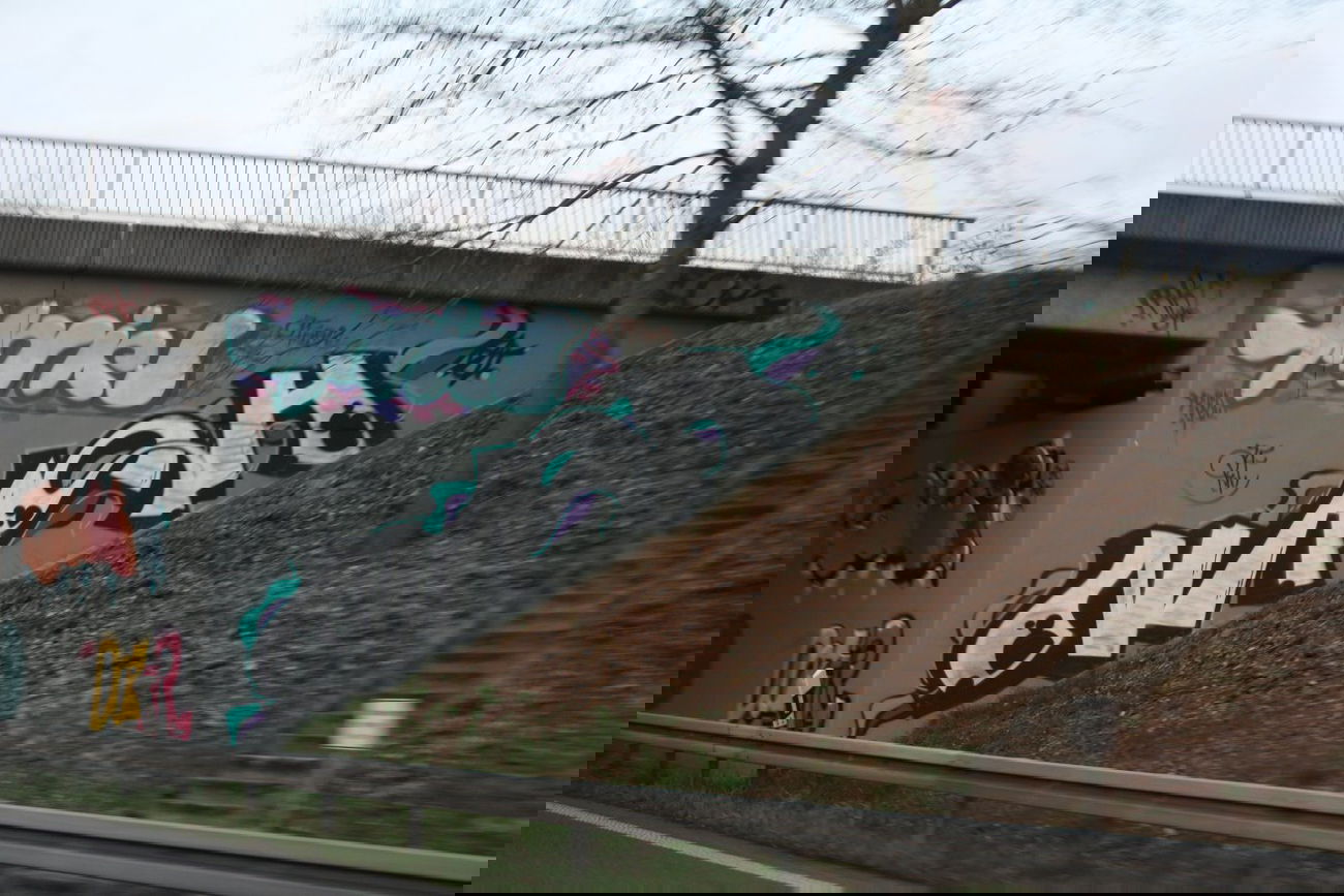 Graffiti Bombing - Photo by Manfredkarlheinz