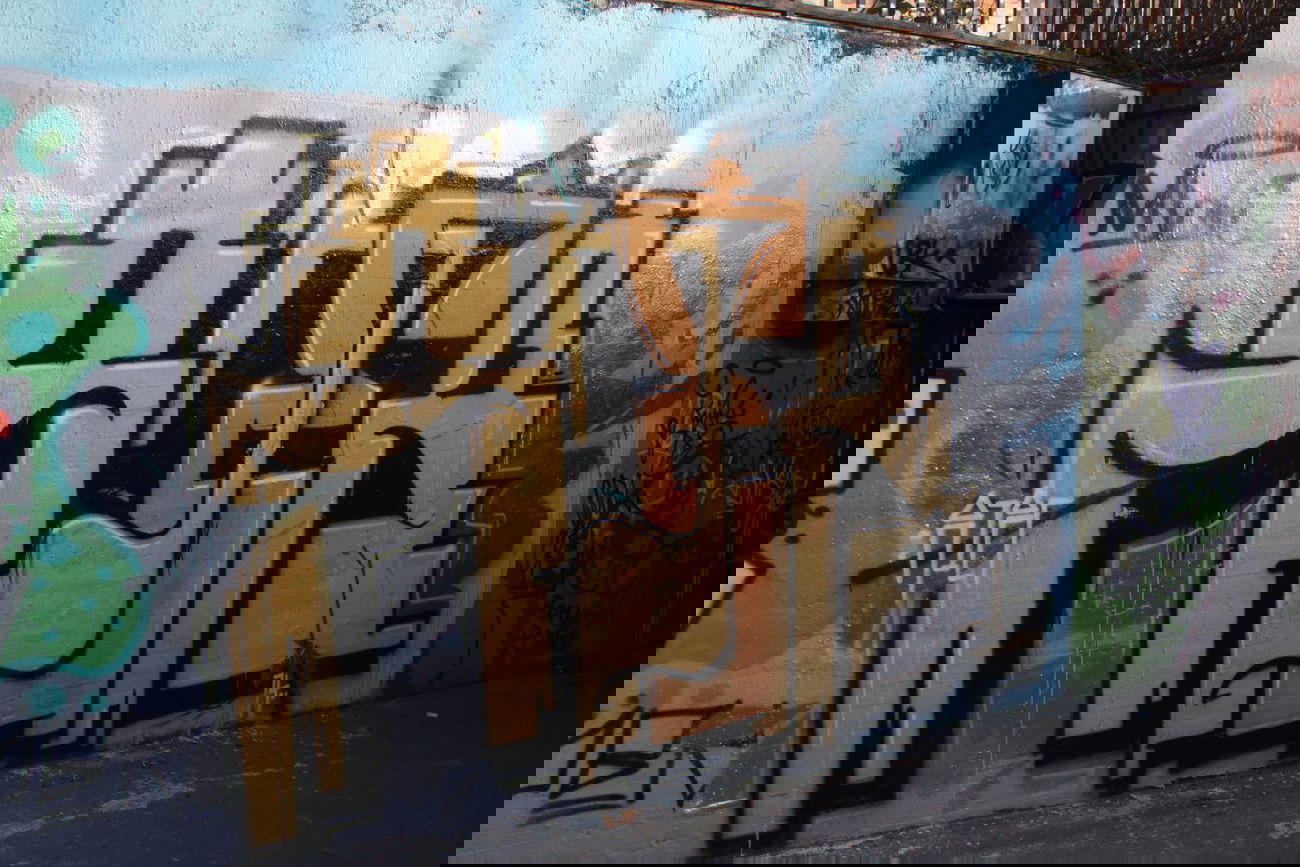 Graffiti Wall - Photo by Manfredkarlheinz