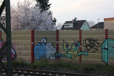 Graffiti Bombing - Photo by Manfredkarlheinz