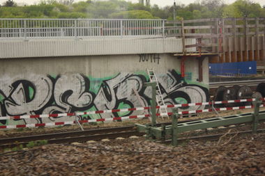 Graffiti Bombing - Photo by Manfredkarlheinz