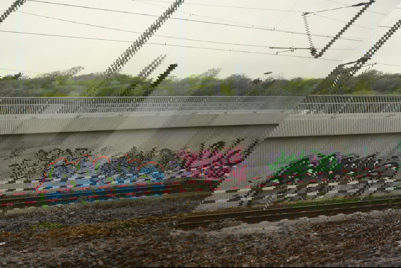 Graffiti Wall - Photo by Manfredkarlheinz