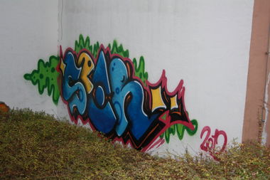 Graffiti Wall - Photo by Manfredkarlheinz